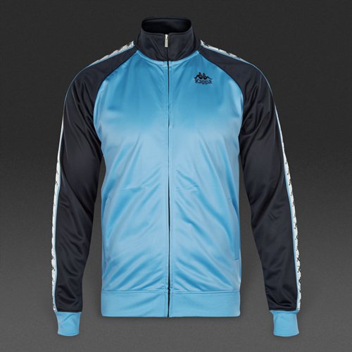Kappa Brittania Track Jacket Aquairus Blue for Men